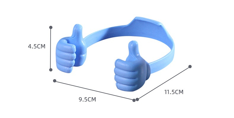 Thumb Up Mobile Cell Phone Holder Movie Watching Lazy Bed Desktop Standard UK-description (4)