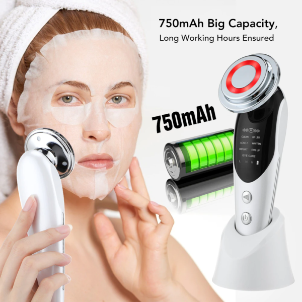 7 in 1 Face Lift Device EMS, RF Microcurrent Skin Rejuvenation, Facial Massager, Light Therapy (6)